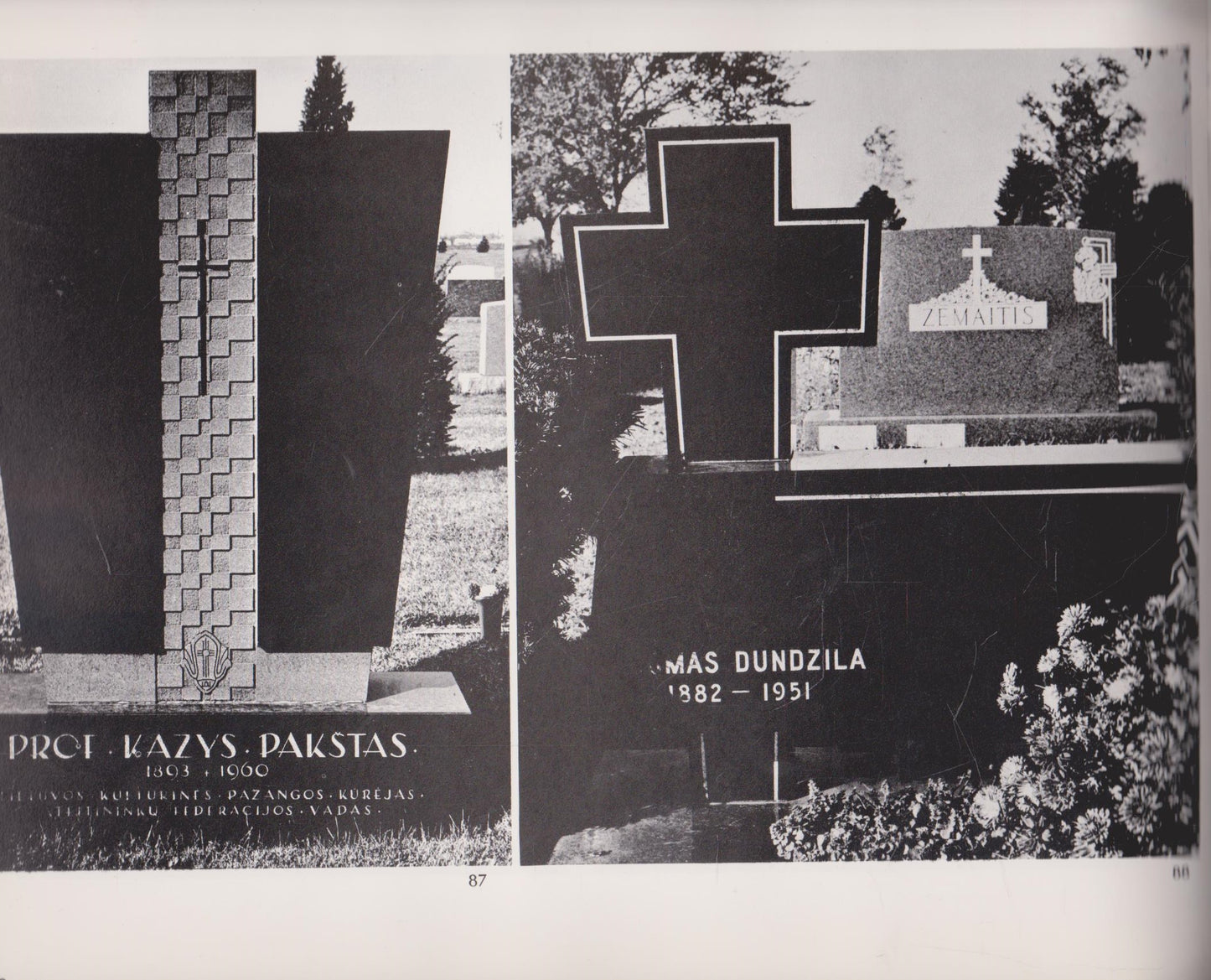 A Lithuanian Cemetery, 1976 m.