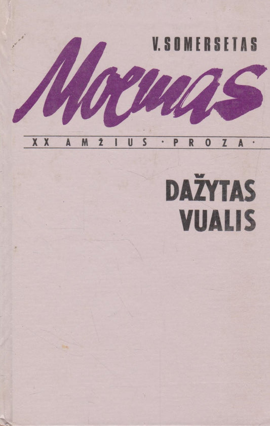 V. Somersetas Moemas - Dažytas vualis