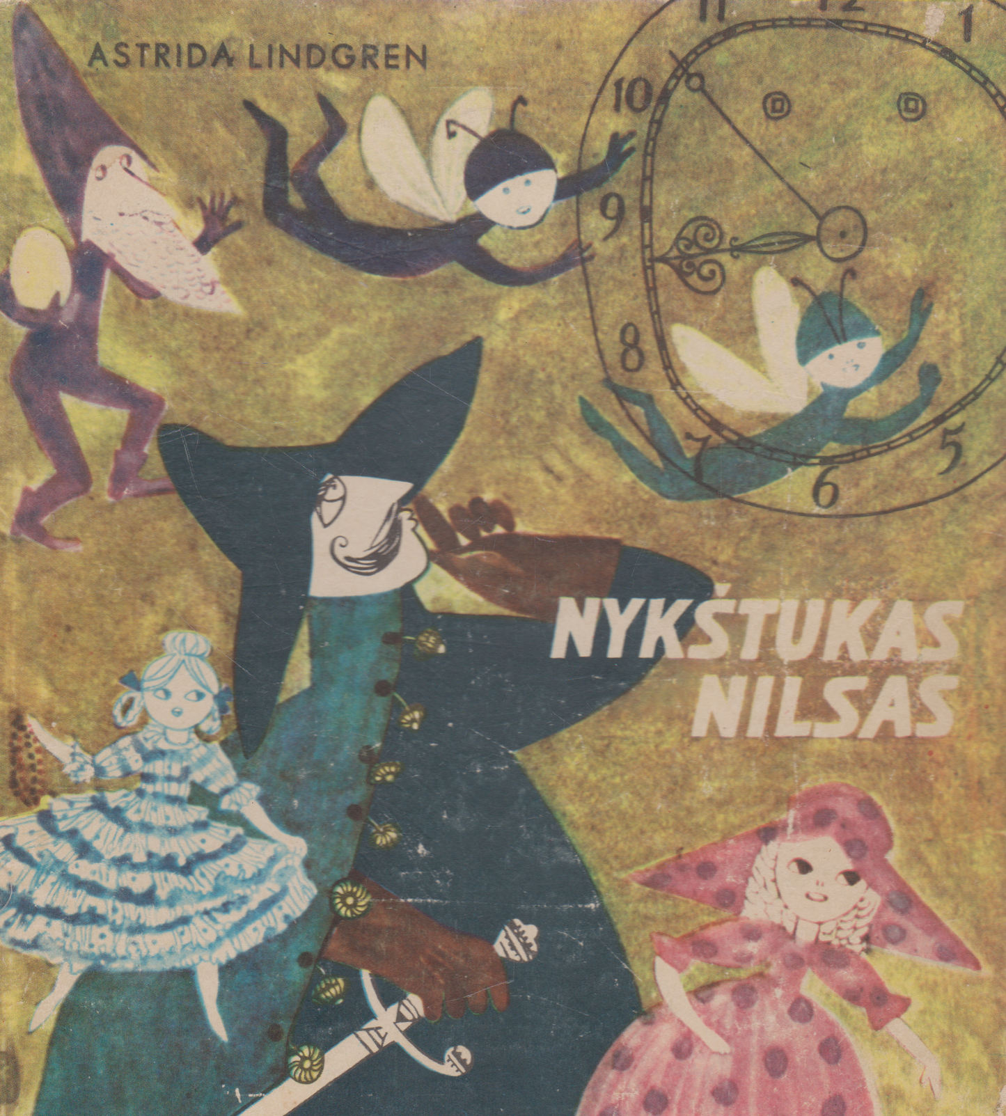 Astrida Lindgren - Nykštukas Nilsas (žr. būklę)