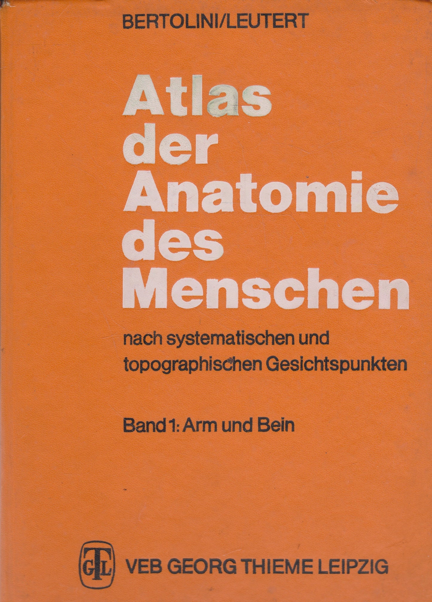 Atlas der Anatomie des Menschen (žmogaus anatomijos atlasas)