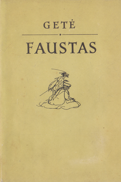 J. W.  Goethe - Faustas, 1960 m.