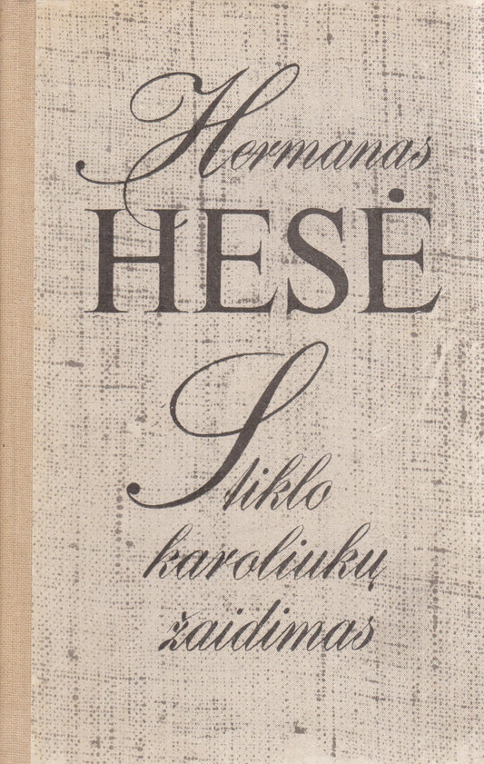 Hermanas Hesė (Hesse) - Stiklo karoliukų žaidimas (žr. būklę)